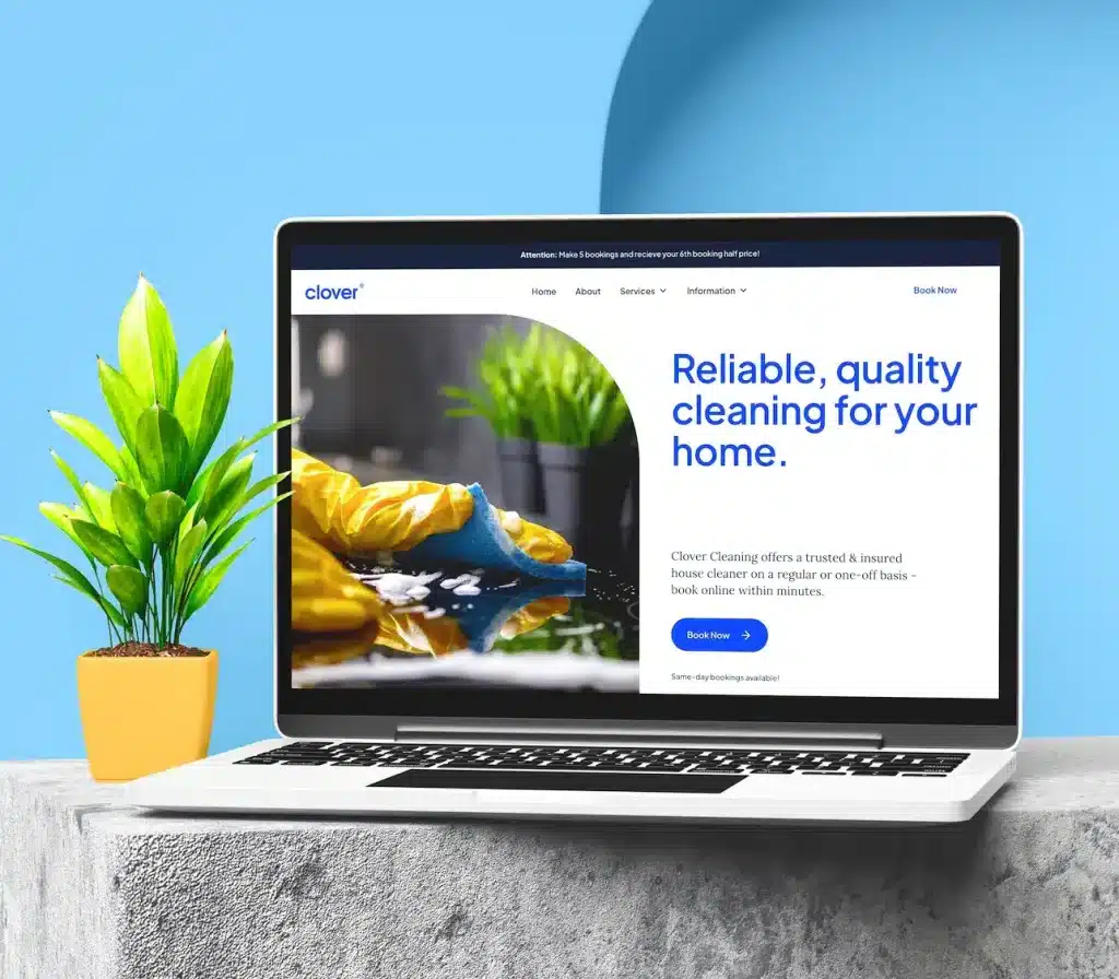 websites home optimized